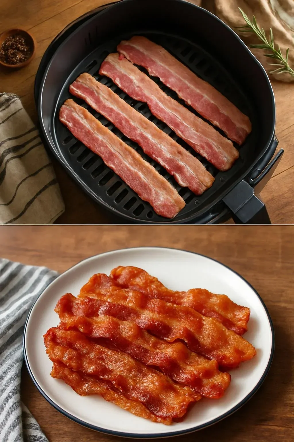 Air Fryer Bacon