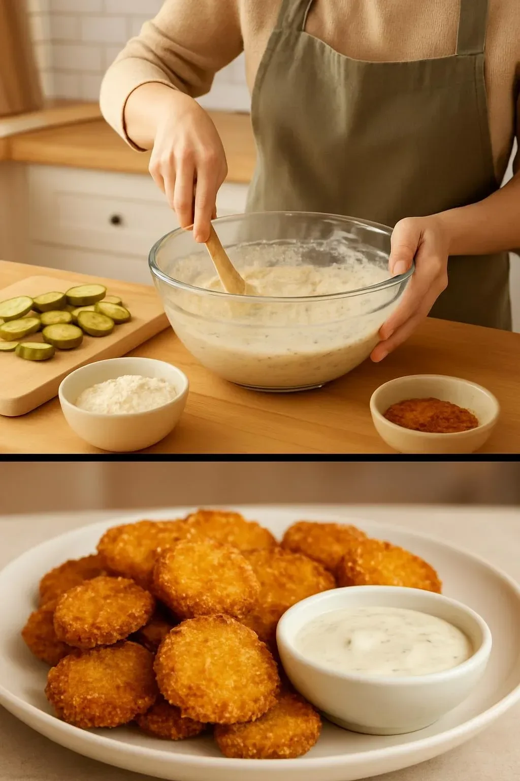 Air Fryer Fried Pickles