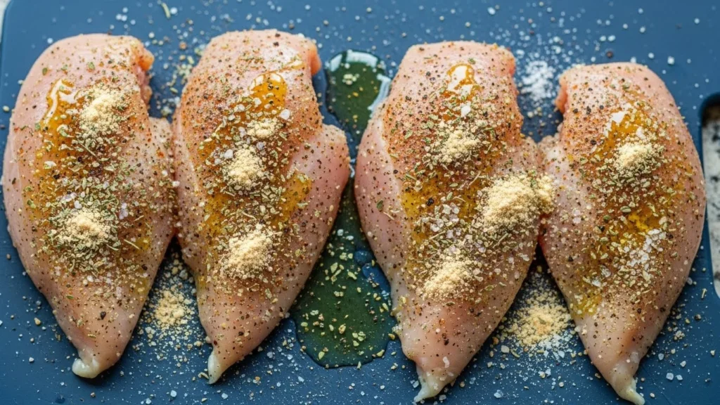• Air Fryer Garlic Parmesan Chicken