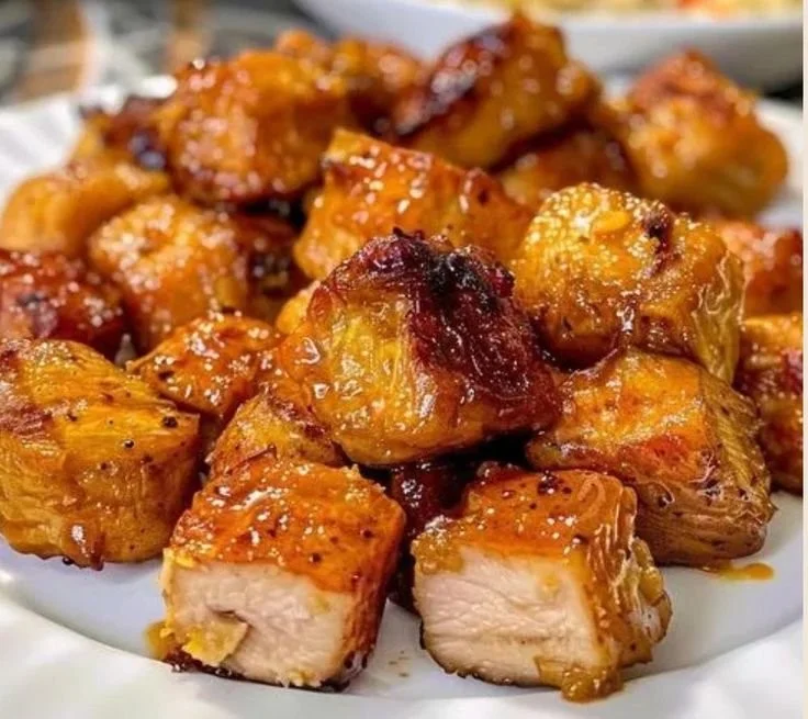 Air Fryer Pork Chop Bites