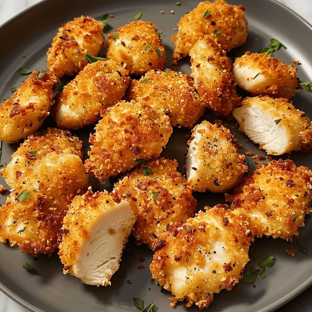 Air Fryer Ranch-Crusted Chicken Bites