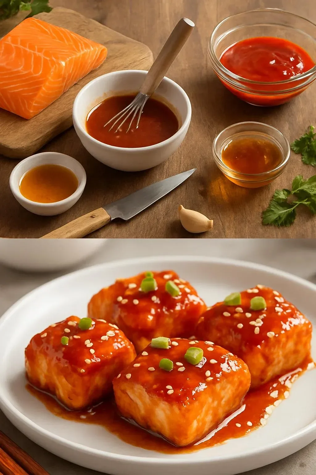 Bang Bang Salmon Bites