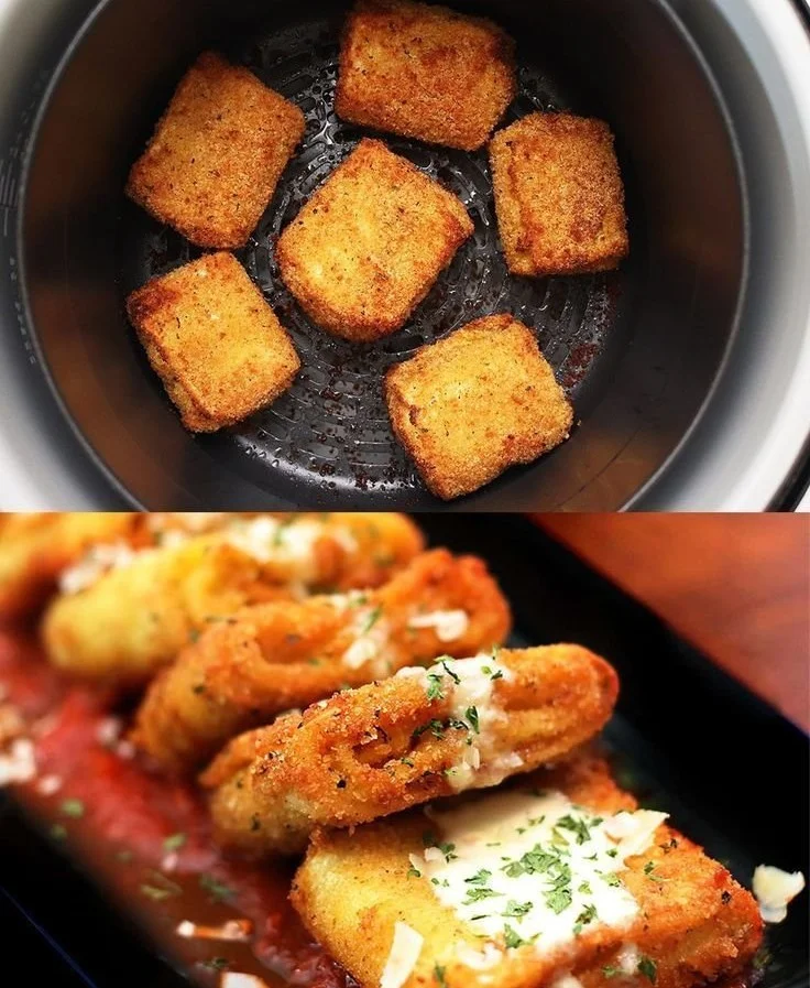 Easy Air Fryer Lasagna Fritta - Olive Garden Copycat Recipe