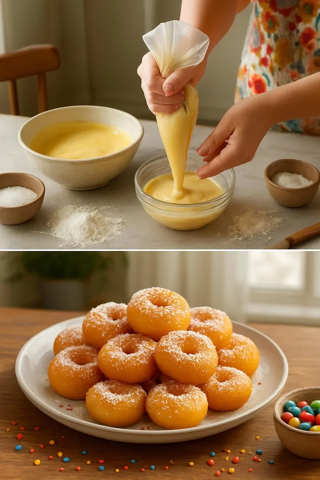 Funnel Cake Donut Recipe – A Fun & Easy Carnival-Style Dessert