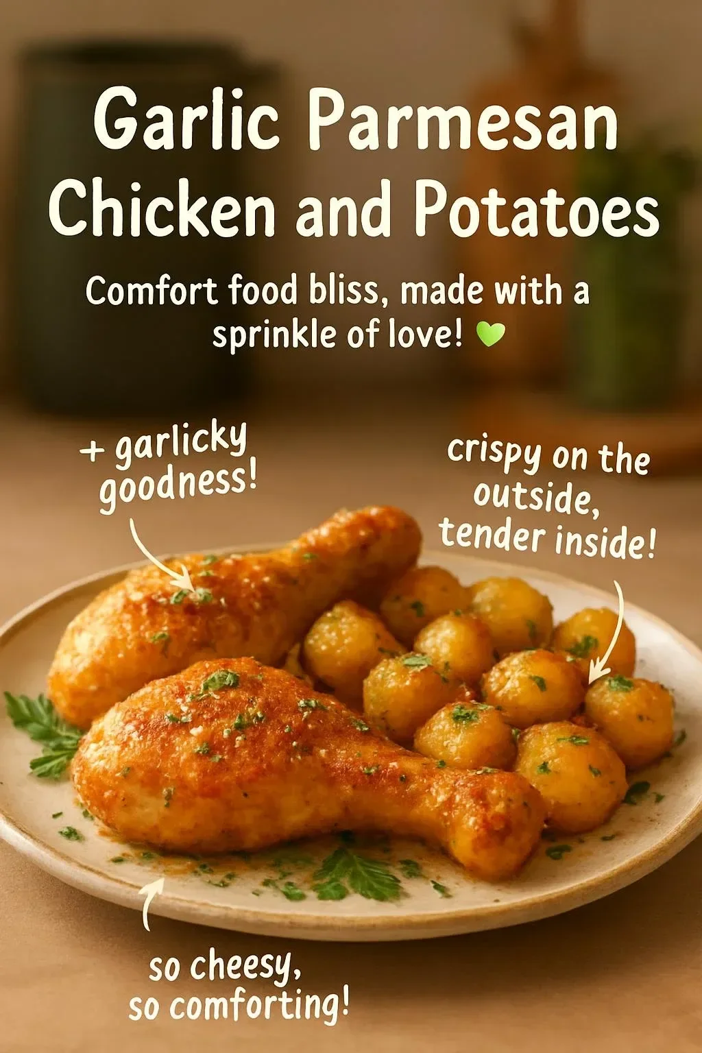 Garlic Parmesan Chicken and Potatoes