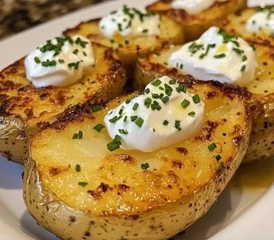 Quick and Crispy Air Fryer Baked Potatoes