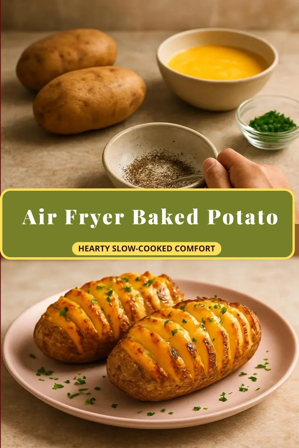 Air Fryer Baked Potato