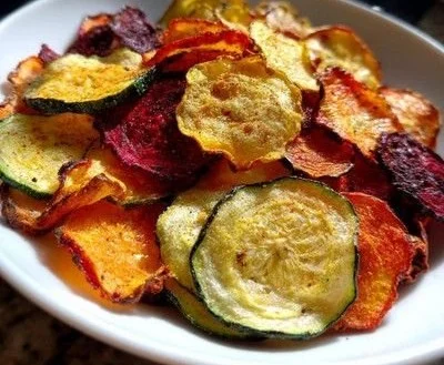 Air Fryer Veggie Chips