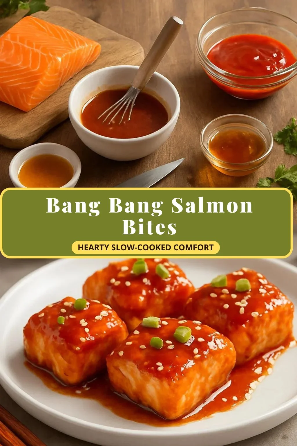 Bang Bang Salmon Bites