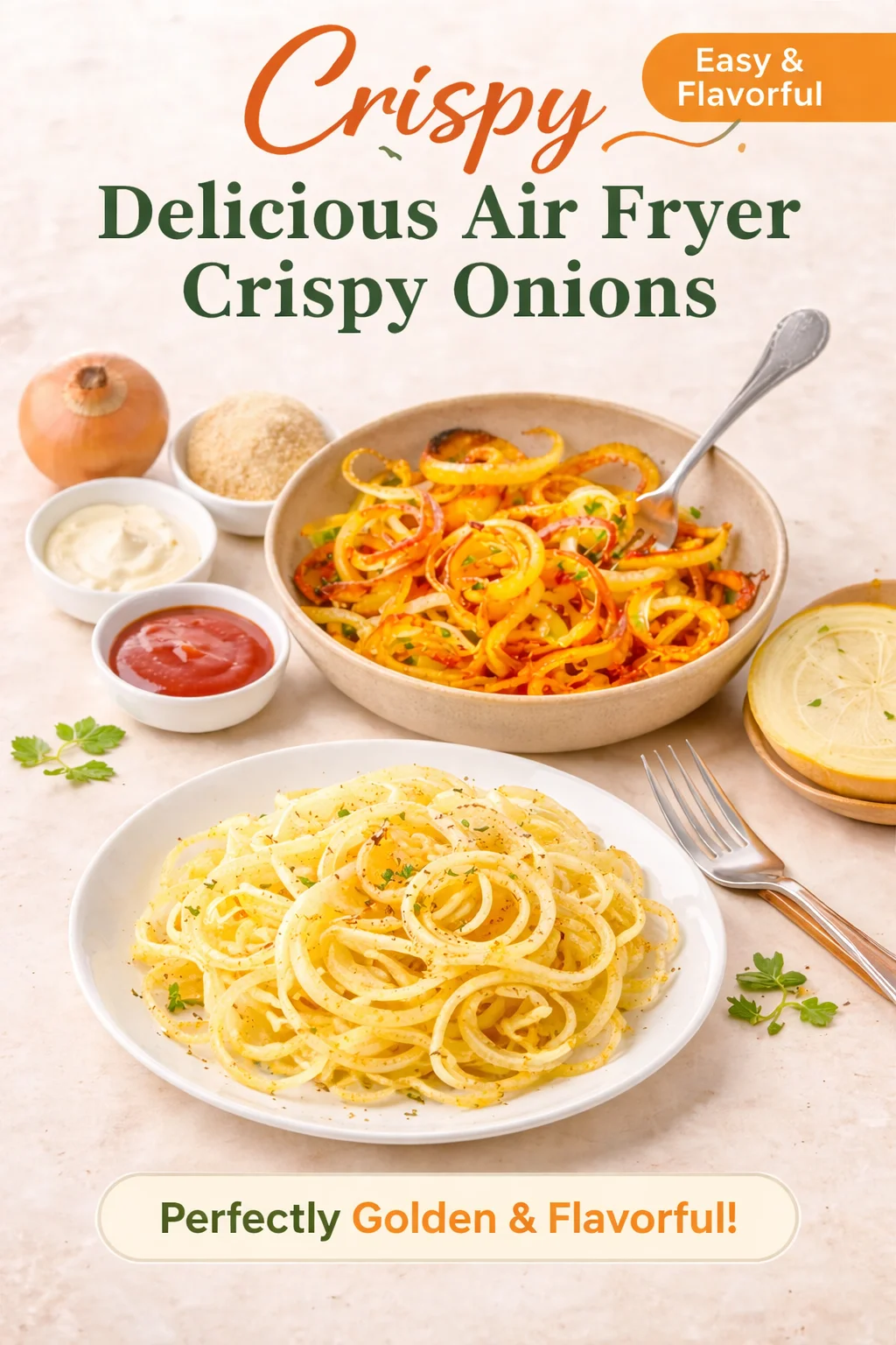 Delicious Air Fryer Crispy Onions