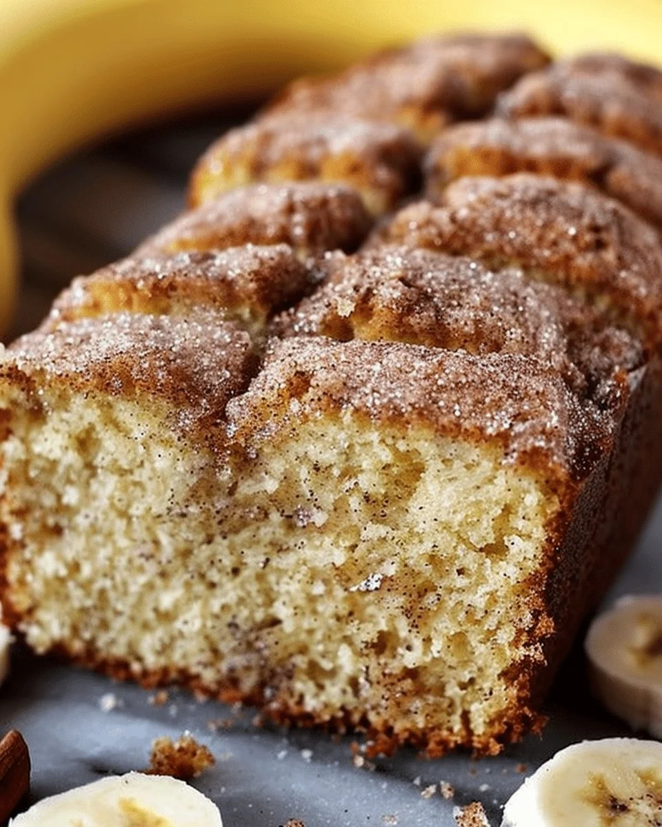 Snickerdoodle Banana Bread Recipe