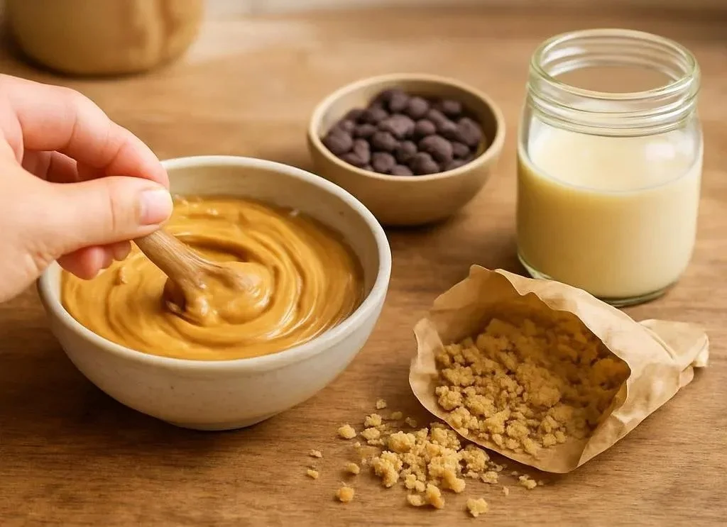 4 Ingredient Cookie Dough Bark