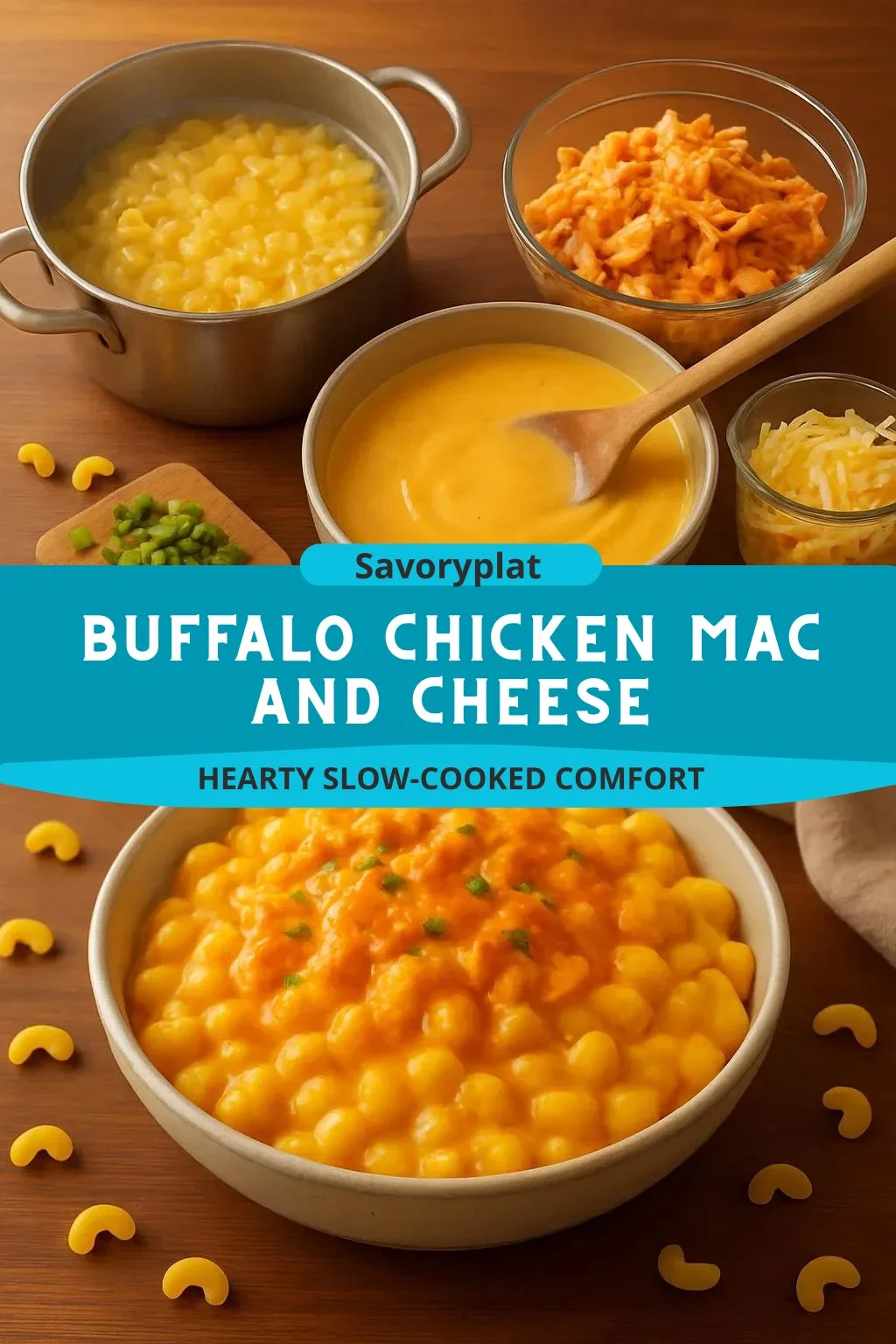 Buffalo Chicken Mac and Cheese