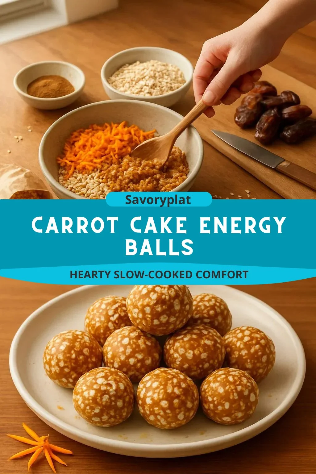 Carrot Cake Energy Balls