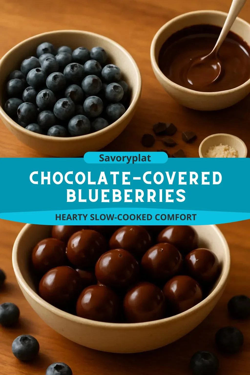 Chocolate-Covered Blueberries