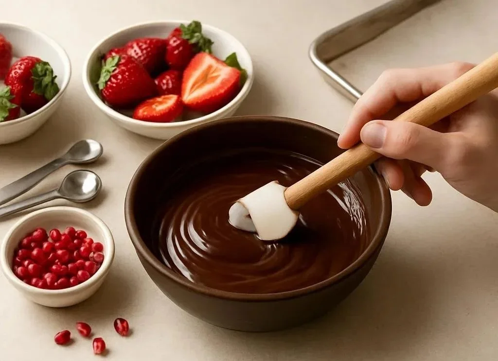 Chocolate Strawberry Yogurt Clusters