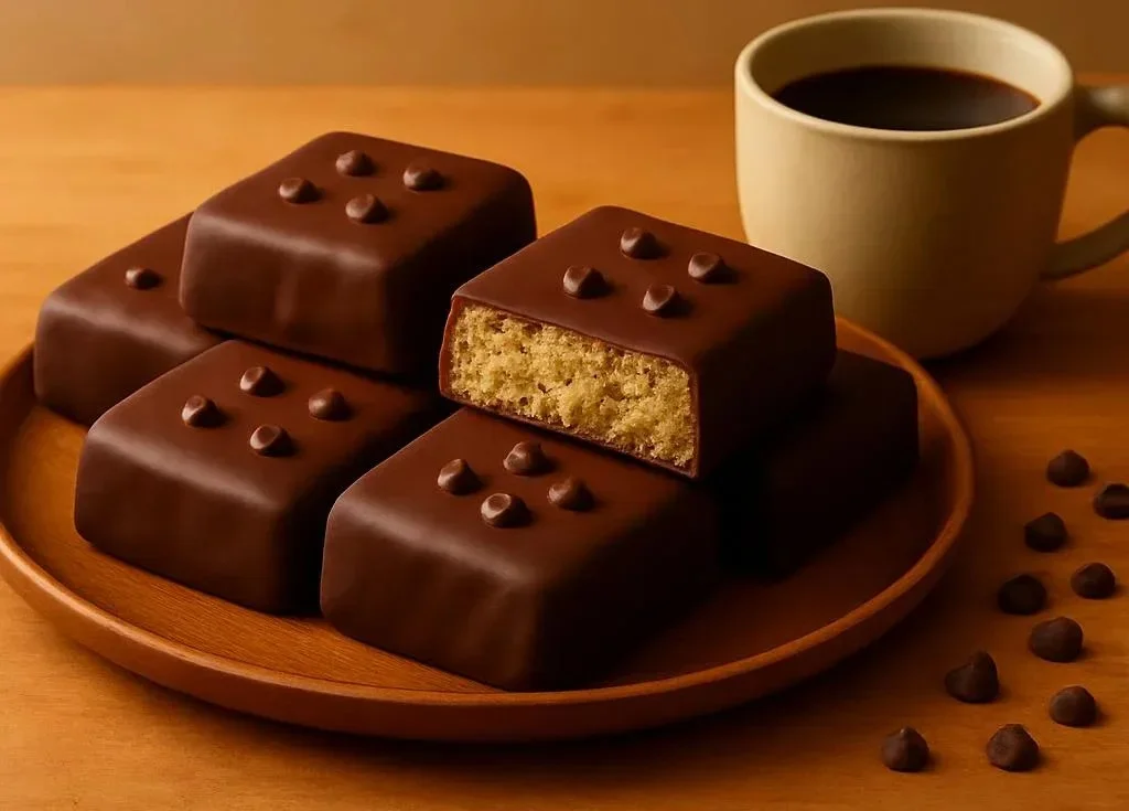 Coffee Chocolate Chip Klondike Bars