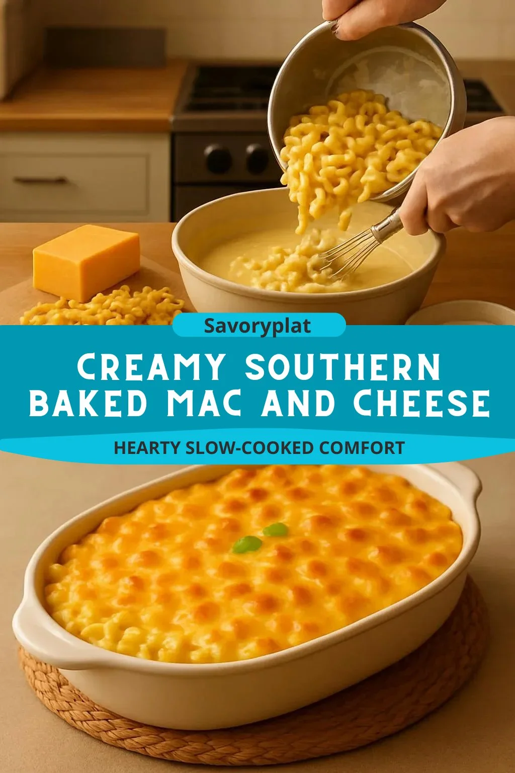 Creamy Southern Baked Mac and Cheese