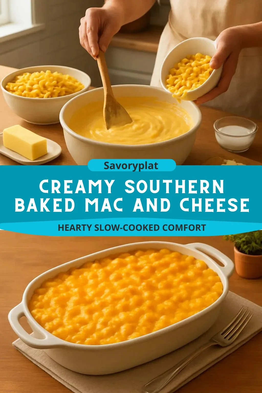 Creamy Southern Baked Mac and Cheese