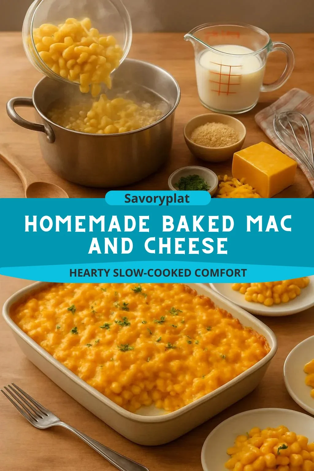 Homemade Baked Mac and Cheese