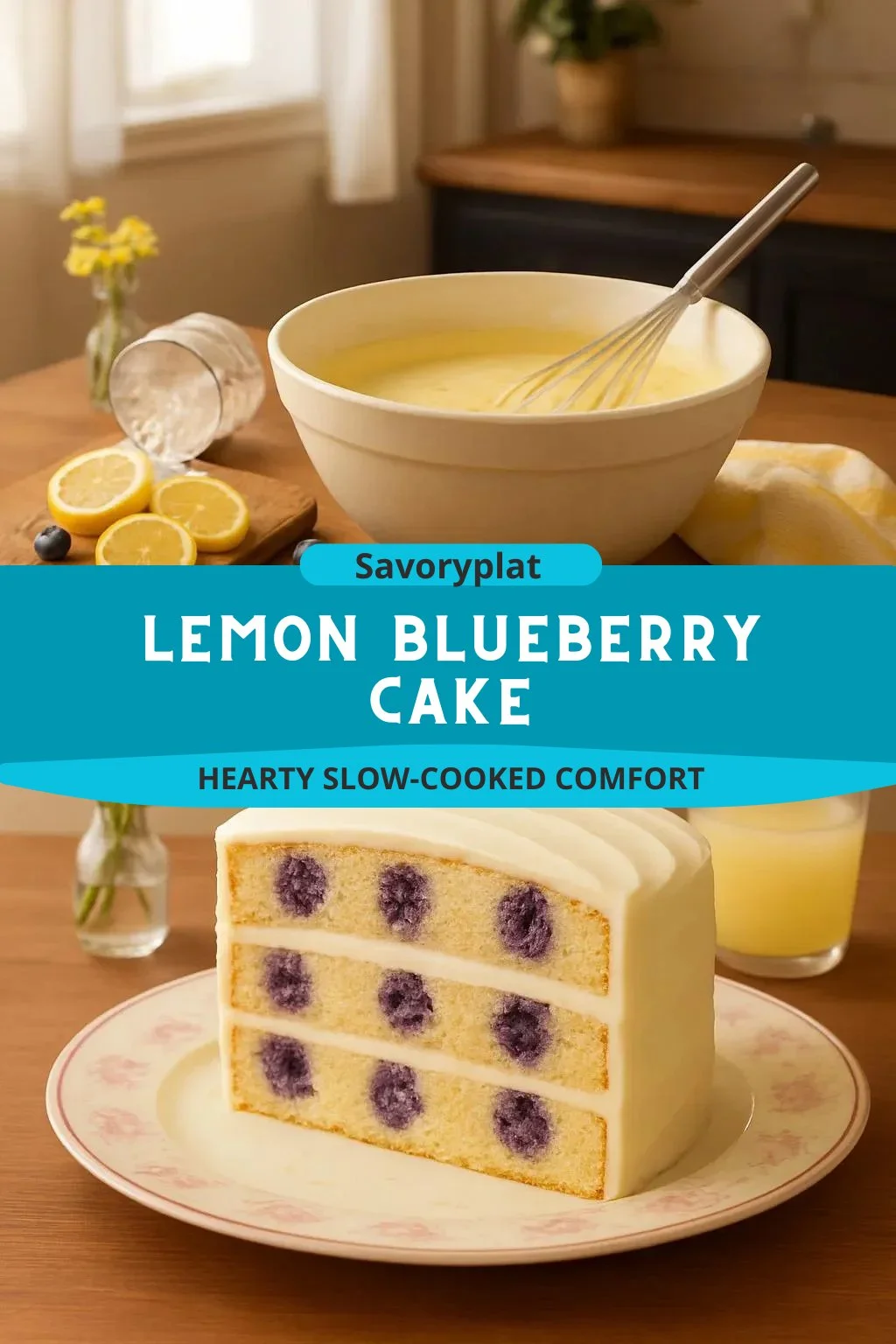 Lemon Blueberry Cake