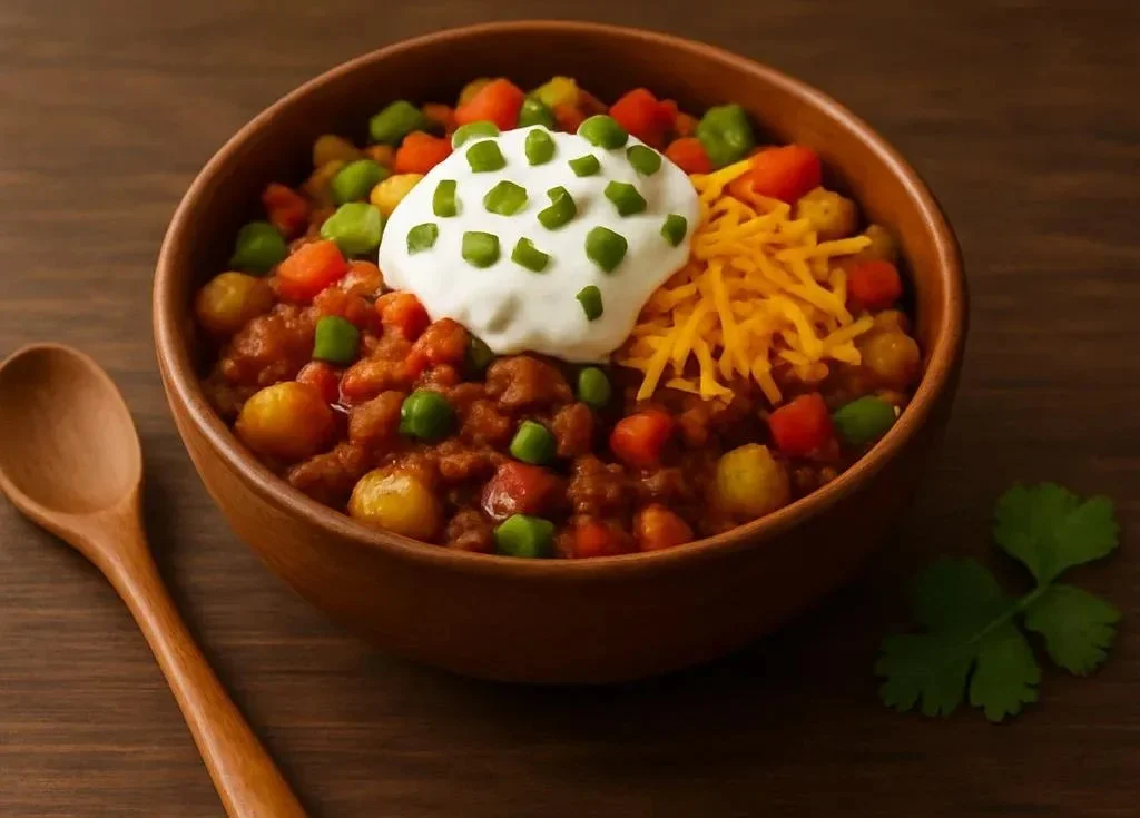 Loaded Potato Taco Bowl