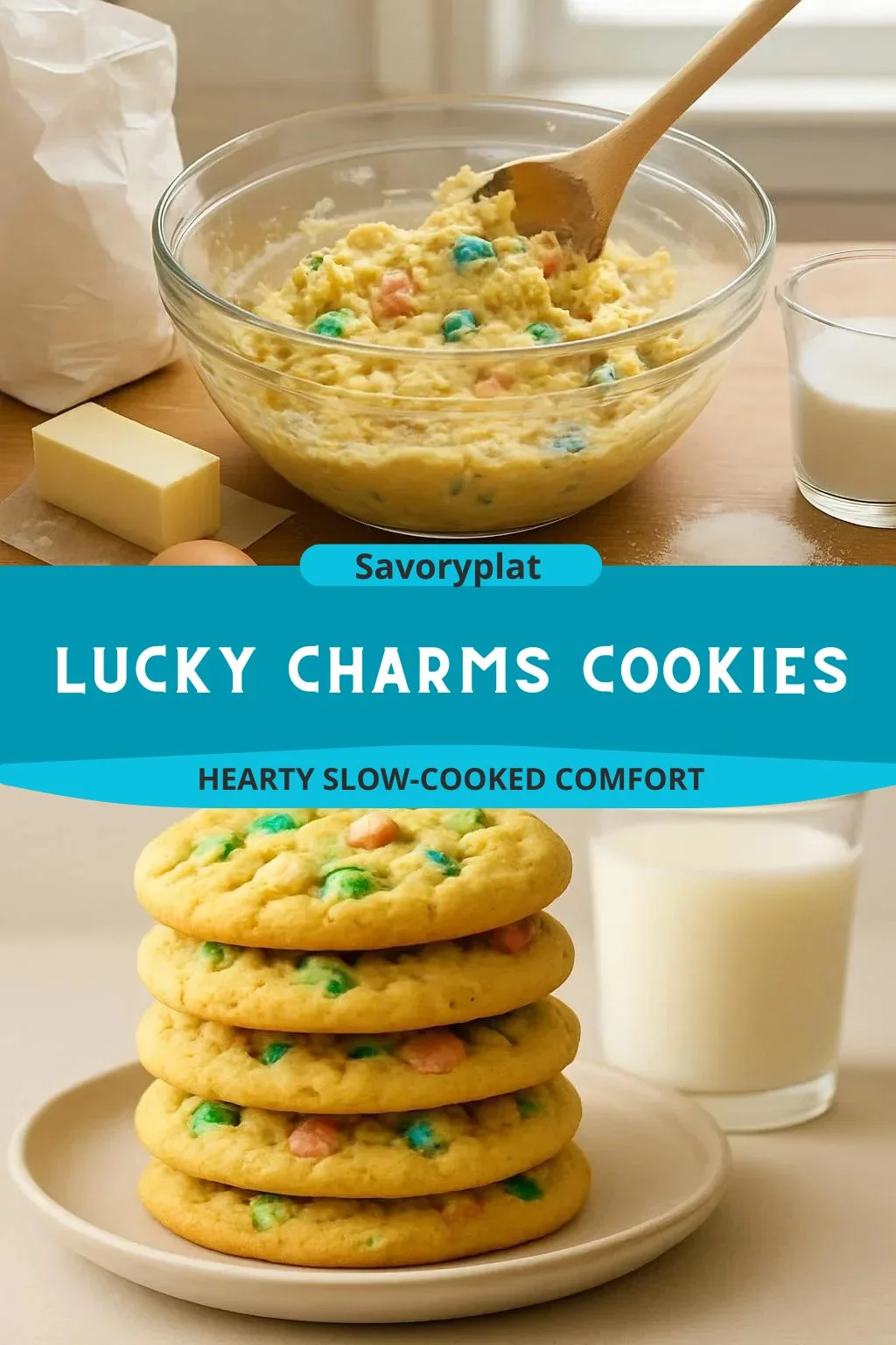 Lucky Charms Cookies