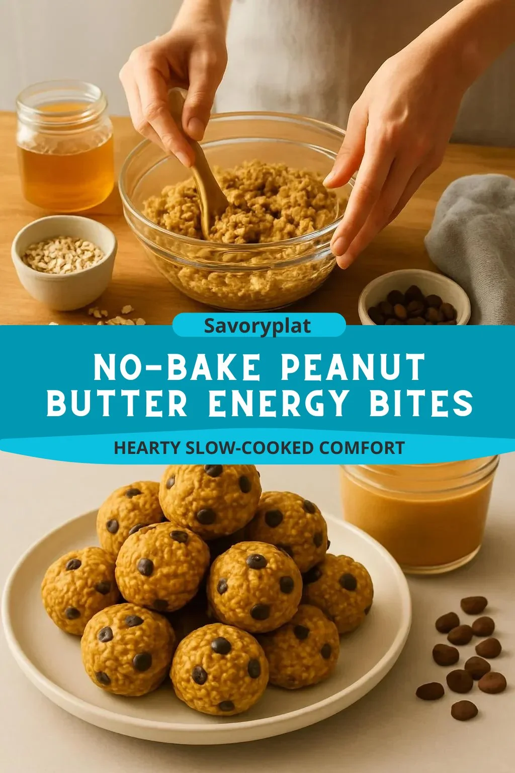 No-Bake Peanut Butter Energy Bites
