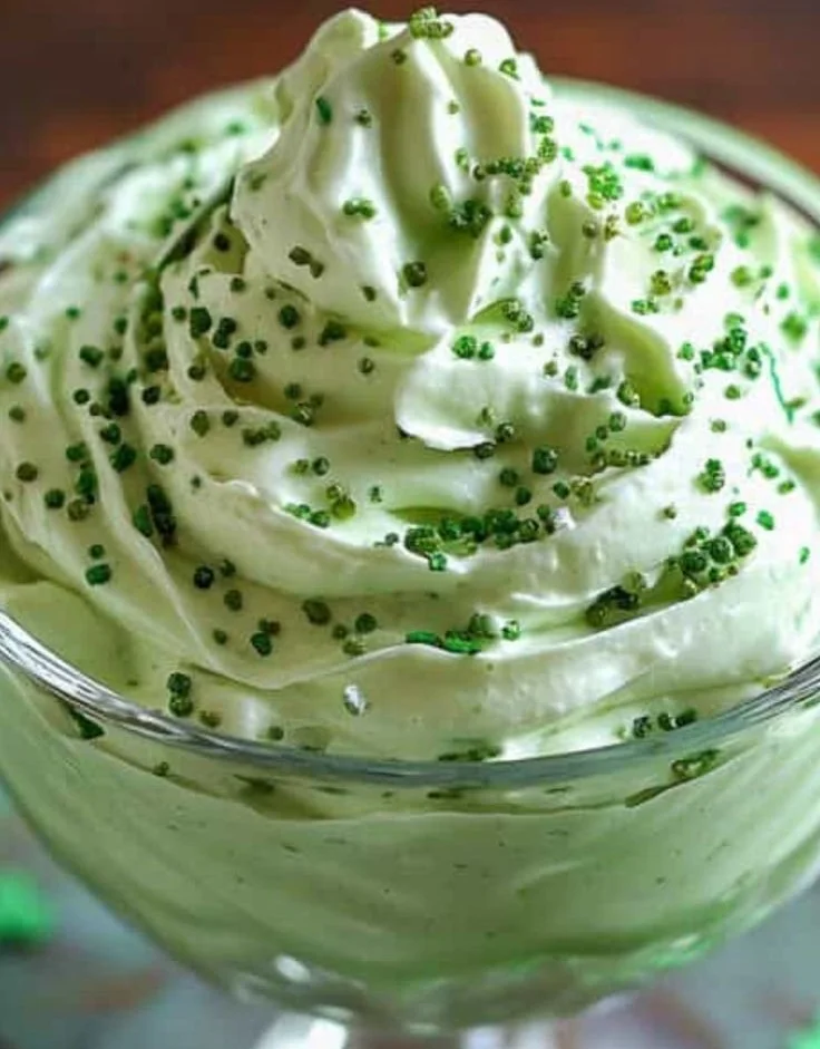 Shamrock Cheesecake Fluff