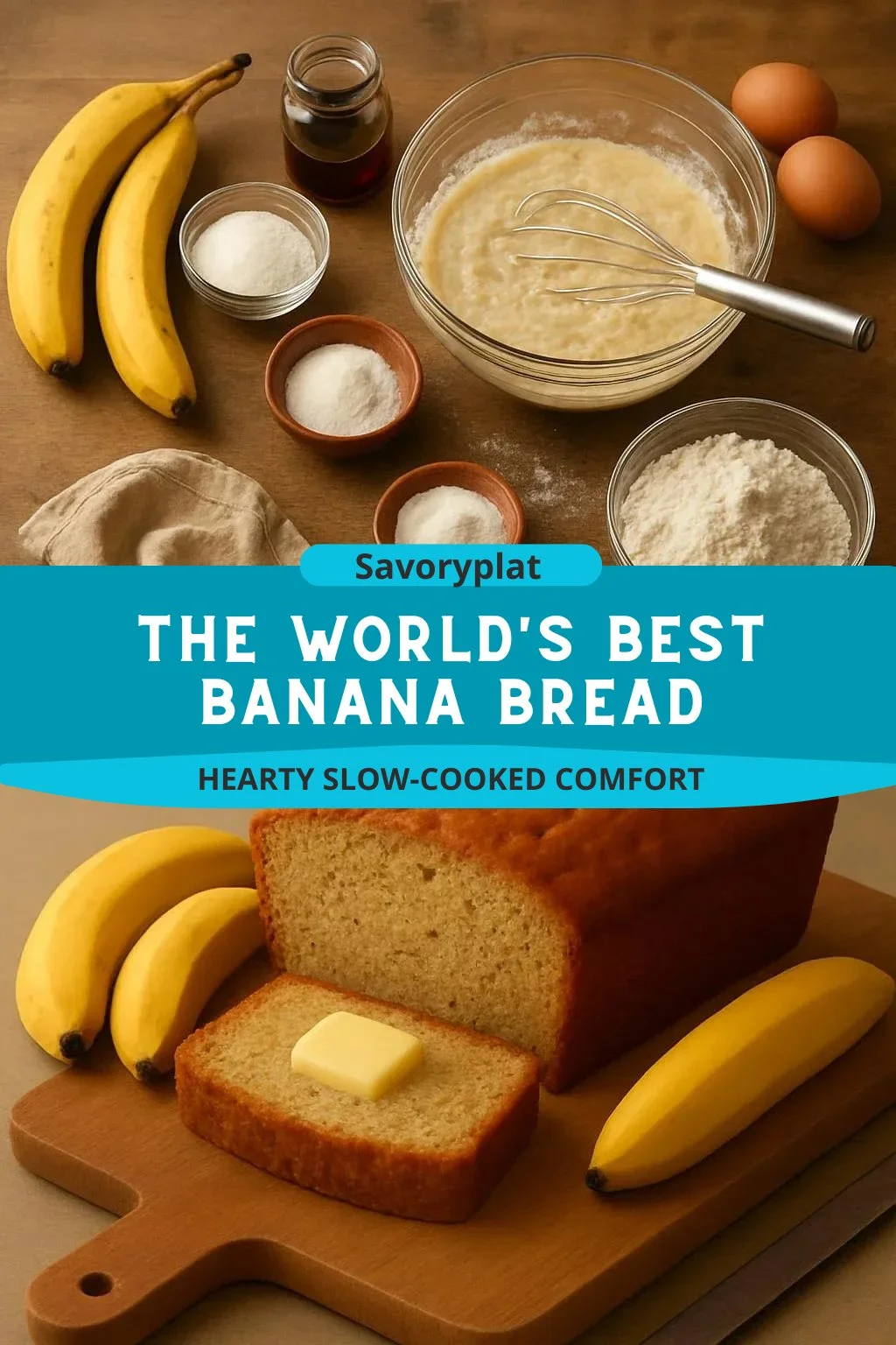 The World's Best Banana Bread